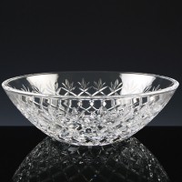 Traditional Fully Cut 24% Lead Crystal 11" Fruit Dish