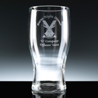 Tulip 1 Pint Beer Glass, Pair, Satin Boxed